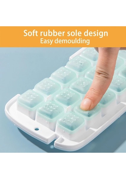 Pembe Basın Tipi Buz Küpü Makinesi Silikon Buz Kalıbı Kalıp Yaratıcı Buz Saklama Kutusu Kapaklı Ev Kare Buz Kalıp Yapımı Kutusu (Yurt Dışından) indirimleri