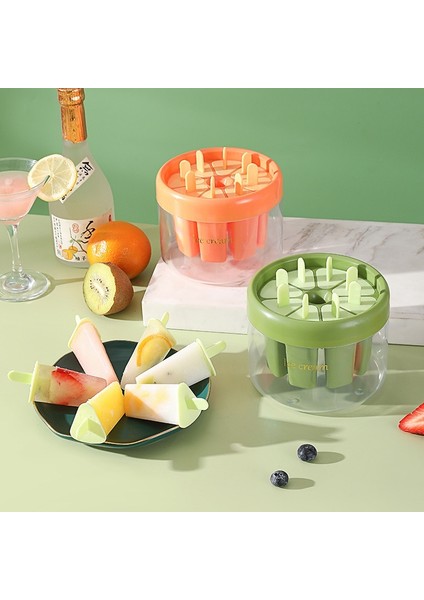 Stil 1 Dondurma Kalıbı Ev Yapımı Dondurulmuş Dondurma Popsicle Kutusu Moldes De Silicona Ice Cube Silikon Kalıp Hielo Şeker Çubuğu Buz Yapımcısı Tepsisi (Yurt Dışından)