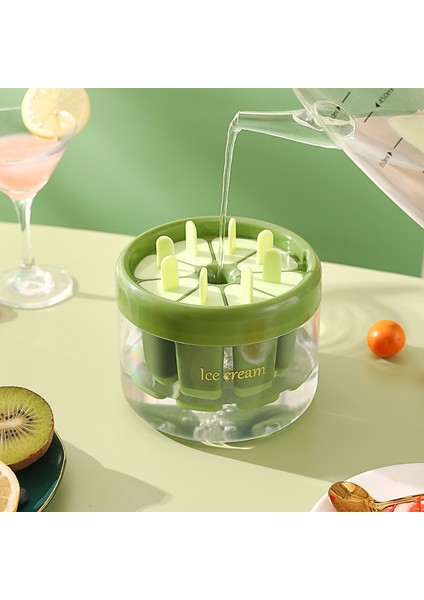 Stil 1 Dondurma Kalıbı Ev Yapımı Dondurulmuş Dondurma Popsicle Kutusu Moldes De Silicona Ice Cube Silikon Kalıp Hielo Şeker Çubuğu Buz Yapımcısı Tepsisi (Yurt Dışından)
