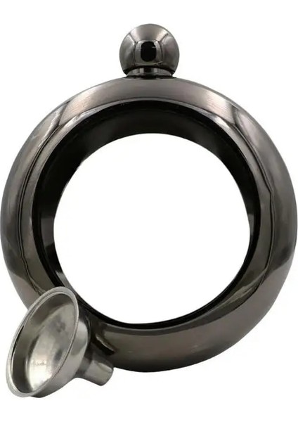 Gül Altın Paslanmaz Çelik Bilezik Şişeler Taşınabilir Şarap Viski Hip Mataralar Flagon Içme Şişesi Mutfak Şarap Cep Konteyner Huni ile (Yurt Dışından) fiyatları