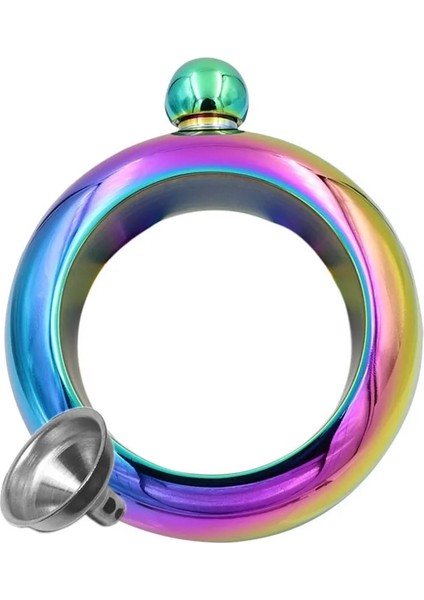 Gül Altın Paslanmaz Çelik Bilezik Şişeler Taşınabilir Şarap Viski Hip Mataralar Flagon Içme Şişesi Mutfak Şarap Cep Konteyner Huni ile (Yurt Dışından) modelleri