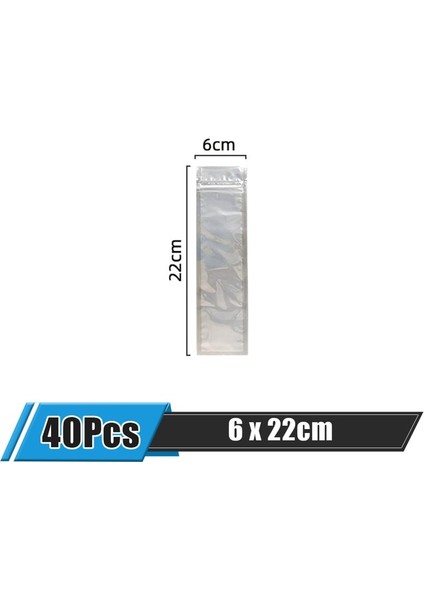 40 Adet 6X22 cm Tek Kullanımlık Şeffaf Dondurma Torbaları Buz Kalıp Çantaları Popsicle Çanta Dondurma Suyu Yoğurt Çikolata Buz Torbaları Mutfak Aksesuarları (Yurt Dışından) fiyatları
