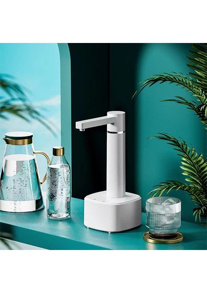 Siyah Akıllı Masaüstü Su Pompası Namlulu Su Sebili Ayrılabilir Otomatik Su Sebili Su Sebili USB Şarj (Yurt Dışından) modelleri