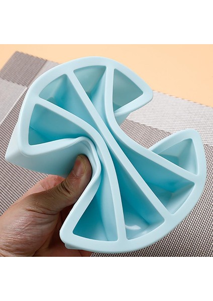 Mavi Buz Küpü Plaka Yüksek Kaliteli Esnek Buz Küpü Tepsi 4 Izgaralar Ev Için Uzun Taşınabilir Silikon Buz Küpü Tepsisi (Yurt Dışından) indirimleri