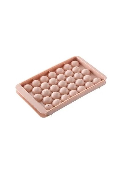 33 Delik Pembe 25X15CM Buz Küpü Tepsi Makinesi Buz Kalıbı Buz Topu Makinesi Viski Kokteyl Votka Topu Mutfak Aksesuarları Için Yuvarlak Hokey Kalıp Форма Для Льда (Yurt Dışından)