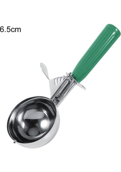 5.5 cm Paslanmaz Çelik Dondurma Kaşıkları Plastik Saplı Meyve Püre Kaşığı Dondurma Topu Kepçe Dondurma Kaşıkları Mutfak Aracı (Yurt Dışından) indirimleri