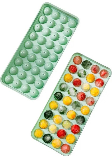 36 Izgaralar Plastik Buz Hokeyi Kalıp Küp Tepsi Buz Yapım Makinesi Kapaklı Gıda Sınıfı Kalıp Mutfak Aletleri Dıy Dondurma Kalıp Viski Kokteyl Için (Yurt Dışından) fiyatları