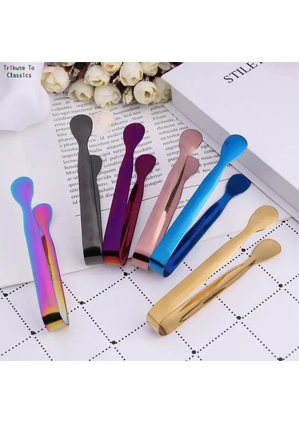 15 cm Buz Şekeri Paslanmaz Büfe Maşa 1 Adet Düğün Parti Şeker Büfe Bar Ev Mutfak Aletleri Taşınabilir Açık Barbekü Dondurma Araçları (Yurt Dışından)