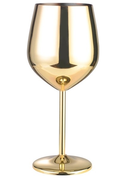 Siyah Tiaking 500ML Büyük Kapasiteli 304 Paslanmaz Çelik Altın Kadeh Kırmızı Şarap Bardakları Metal Düşme Önleyici Kırılmaz Şampanya Kadehi (Yurt Dışından) fiyatları