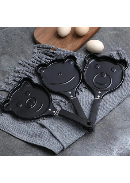 Kalp 1 Adet Dıy Yaratıcı Kahvaltı Ayı Gülen Omlet Kalıp Tava Mini Düz Yapışmaz Tencere Kızartma Tavası Kalıp Dumansız Omlet (Yurt Dışından) fiyatları