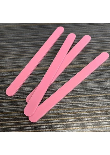 Pembe 11 cm 10 Adet 11 cm Dondurma Çubukları Akrilik Koruyucu Film ile Dondurma Çubuğu Çocuklar Dıy Dondurma Çubukları El Sanatları Dondurma Çubuğu Kalıp (Yurt Dışından)