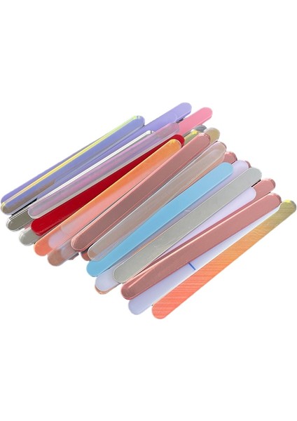 Pembe 11 cm 10 Adet 11 cm Dondurma Çubukları Akrilik Koruyucu Film ile Dondurma Çubuğu Çocuklar Dıy Dondurma Çubukları El Sanatları Dondurma Çubuğu Kalıp (Yurt Dışından) indirimleri