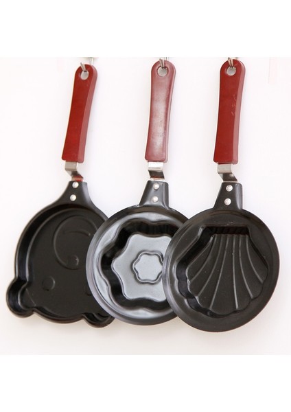 Pentagram Yumurta Kalıp Tava Çevirme Omlet Kalıp Kahvaltı Yumurta Kızartma Pot Yapışmaz Tava Gözleme Yapımcısı Mini Yumurta Kızartma Tavası Mutfak Aletleri (Yurt Dışından)