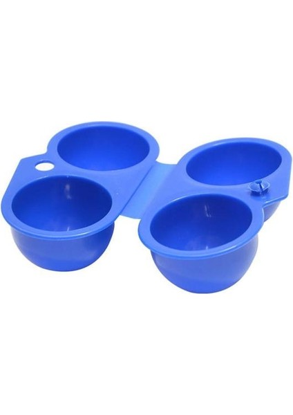 Mavi Abs Anti-Basınç Yumurta Saklama Kutusu Mavi Yumurta Tutucu Açık Kamp Piknik Plastik Yumurta Tutucu Mutfak Organizatör 11.57 cm Taşınabilir (Yurt Dışından)