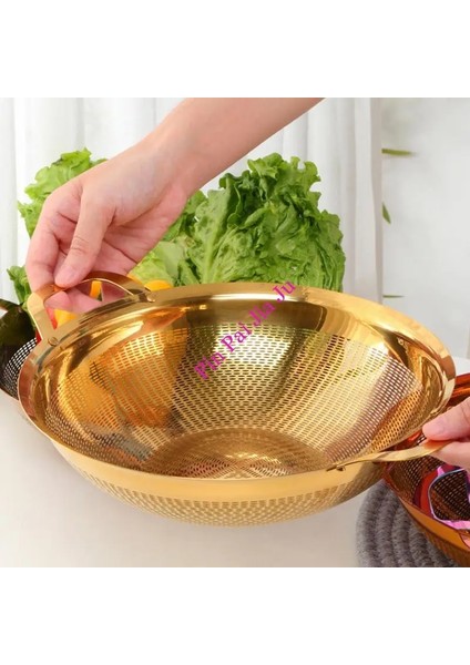 Kalınlaşmış Drenaj Sepeti Paslanmaz Çelik Meyve ve Sebze Temizleme Sepeti Saplı Mutfak Aracı Temizleme Havzası Ev (Yurt Dışından) fiyatları