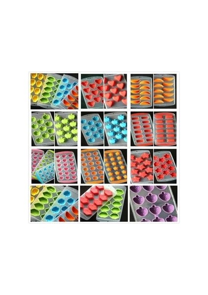 12 Izgara Üzüm Şekli Yeni Yaratıcı Buz Yapıcı Çikolata Kalıp Dıy Yaratıcı Buz Küpü Kalıp Buz Tepsisi Meyve Buz Küpü Makinesi Bar Mutfak Aksesuarları (Yurt Dışından)