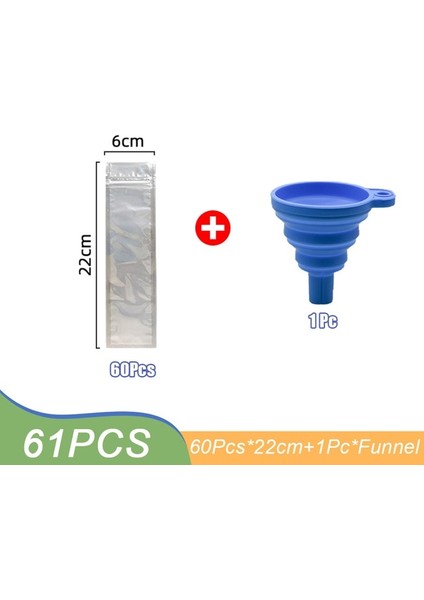 61 Adet 6X22 cm Tek Kullanımlık Şeffaf Dondurma Torbaları Buz Kalıp Çantaları Popsicle Çanta Dondurma Suyu Yoğurt Çikolata Buz Torbaları Mutfak Aksesuarları (Yurt Dışından) fiyatları