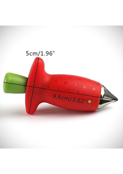 2 Adet 2/1 Adet Çilek Soyucular Metal Plastik Meyve Yaprağı Sökücü Domates Sapları Çilek Bıçak Kök Sökücü Mutfak Gereçleri Gadget (Yurt Dışından)