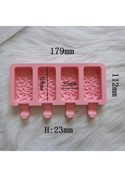 012 Mavi Yeni Formu Tepe Şekli Yaz Dondurma Silikon Kalıp Dıy Buz Pop Maker Dondurucu Meyve Suyu Popsicle Kalıp Buz Tepsisi Kek Pişirme Mol (Yurt Dışından)
