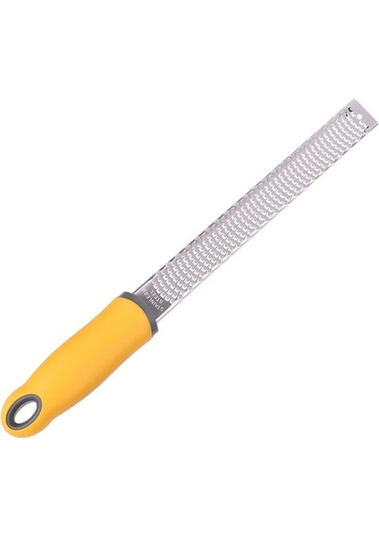 Sarı 1 Adet Peynir Rende Limon Zester Koruma Kapaklı Paslanmaz Çelik Mutfak Rende Dilimleme Kaymaz Saplı Bulaşık Makinesinde Yıkanabilir (Yurt Dışından)