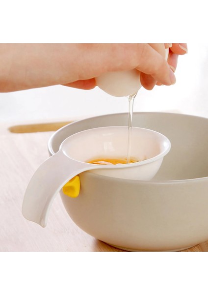 Yeni Varış 1 Adet Yumurta Sarısı Ayırıcı Protein Ayırma Aracı Gıda Sınıfı Yumurta Aracı Mutfak Gereçleri Mutfak Alet Yumurta Bölücü (Yurt Dışından) fırsatları