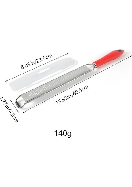 Sarı 1 Adet Paslanmaz Çelik Çok Amaçlı Limon Rende Pişirme Aracı Peynir Rende Silecek Mutfak Gadget (Yurt Dışından)