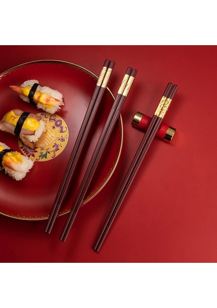 Siyah 1 Çift 5/10 Çift Japon Çin Yemek Çubukları Yemek Suşi Çubukları Yeniden Kullanılabilir Metal Kore Çubuklarını Seti Mutfak Aksesuarları (Yurt Dışından) fırsatları