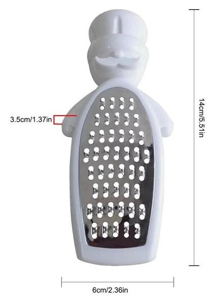 Beyaz Paslanmaz Çelik Peynir Rende Sebze Rende Dilimleme Limon Zester Kaymaz Saplı Zencefil Sarımsak Rende Mutfak Aletleri (Yurt Dışından)