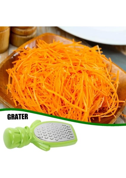 Beyaz Paslanmaz Çelik Peynir Rende Sebze Rende Dilimleme Limon Zester Kaymaz Saplı Zencefil Sarımsak Rende Mutfak Aletleri (Yurt Dışından) fırsatları