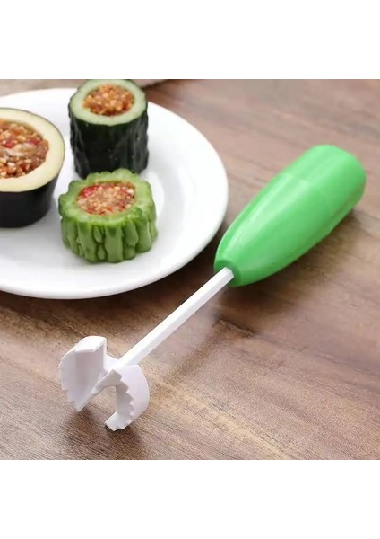 Blister Paket 4 Adet/takım Kabak ve Patlıcan Tart Sebze Spiral Kesici Kazma Cihazı Doldurulmuş Sebze Meyve Tart Araçları Spiralizer (Yurt Dışından) indirimleri