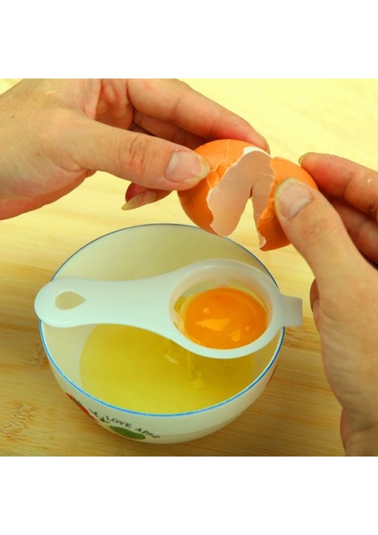 1 Adet Kök Yumurta Ayırıcı Beyaz ve Sarısı Filtre Mutfak Pişirme Ayırıcı Aracı (Yurt Dışından) fırsatları