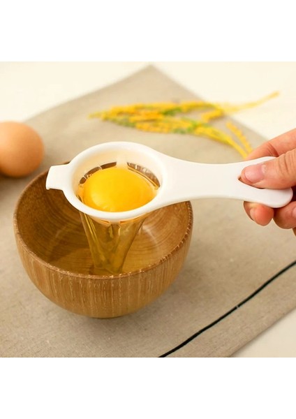 1 Adet Kök Yumurta Ayırıcı Beyaz ve Sarısı Filtre Mutfak Pişirme Ayırıcı Aracı (Yurt Dışından) indirimleri