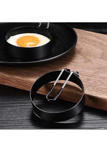 01 Paslanmaz Çelik Kızarmış Yumurta Yapışmaz Şekillendirici Yumurta Kalıp Dıy Kahvaltı Yumurta Gözleme Yüzükler Sandviç Mutfak Aletleri Gereçler Pişirme Araçları (Yurt Dışından)