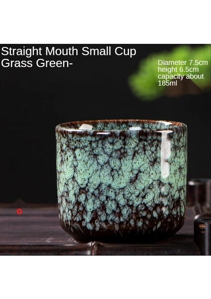 01 200/260 ml Büyük Kahve Kupa Seramik Çay Fincanı Porselen Su Expresso Fincan Çin Kung Fu Drinkweare Saplı (Yurt Dışından)
