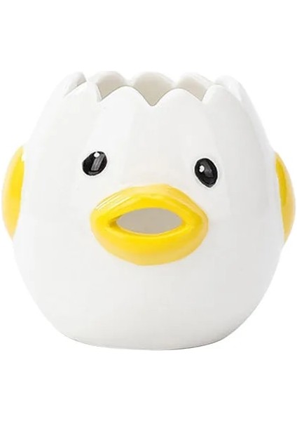 Sarı Güzel Karikatür Tavuk Seramik Yumurta Beyaz Ayırıcı Sarısı Bölücüler Mutfak Aracı (Yurt Dışından)