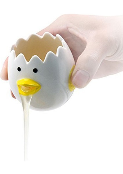 Sarı Güzel Karikatür Tavuk Seramik Yumurta Beyaz Ayırıcı Sarısı Bölücüler Mutfak Aracı (Yurt Dışından) modelleri