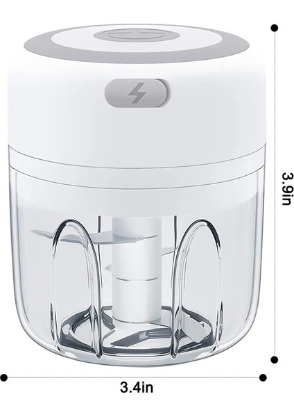 Yeşil 100 ml 100/250 ml Elektrikli Mini Yiyecek Parçalayıcı Şarj Edilebilir Küçük Mutfak Robotu Sarımsak Püresi Soğan Ot Sebze Zencefil Meyve Blender (Yurt Dışından) fiyatları