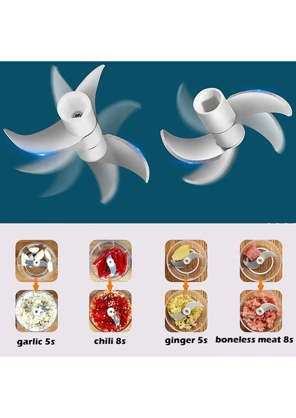 Yeşil 100 ml 100/250 ml Elektrikli Mini Yiyecek Parçalayıcı Şarj Edilebilir Küçük Mutfak Robotu Sarımsak Püresi Soğan Ot Sebze Zencefil Meyve Blender (Yurt Dışından) modelleri