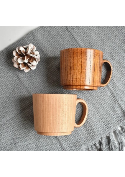 Fincan Bir Ahşap Kahvaltı Kupa Kaşık ve Tabak Kayın Ahşap Öğleden Sonra Çay Süt Kahve Fincanı Ev Ofis Için Saplı Ahşap Plaka Coaster (Yurt Dışından) modelleri