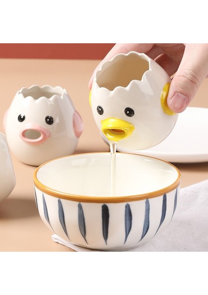 Stil 2 Sevimli Yumurta Beyaz Ayırıcı Sevimli Tavuk Seramik Yumurta Sarısı Protein Ayırıcı Yumurta Filtresi Mutfak Aletleri Pişirme Aksesuarları Yumurta Tutucu (Yurt Dışından) fiyatları