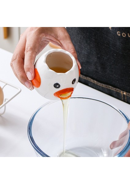 Yeşil Yumurta Beyaz Ayırıcı Hayvan Modelleme Yumurta Sarısı Ayırıcı Ev Mutfak Alet Seramik Karikatür Gıda Tutucu Pişirme Aksesuarı (Yurt Dışından) fiyatları