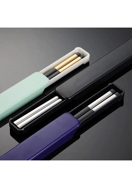 Mavi Kutu 1 Çift Yemek Çubukları Ayrı Satılır Pp Çatal Saklama Kutusu (Yemek Çubukları Olmadan) Taşınabilir Seyahat Sofra Saklama Kutusu Yemek Çubukları (Yurt Dışından) fiyatları