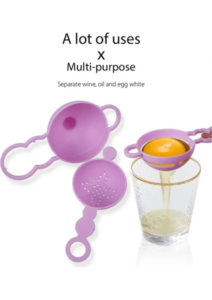 Pembe Protein Yumurta Sarısı Protein Ayırıcı Plastik Hafif Sağlıklı ve Çevre Dostu Herhangi Bir Mutfak Için Gerekli (Yurt Dışından) fırsatları