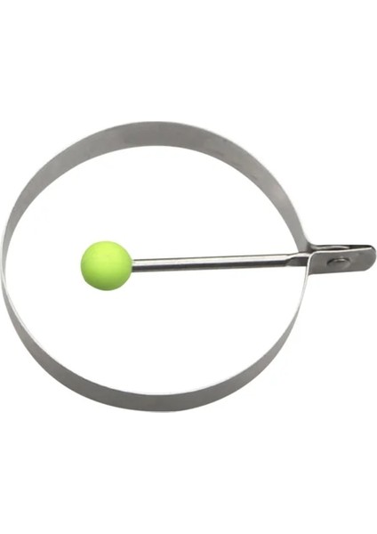 Yuvarlak Paslanmaz Çelik Kızarmış Yumurta Gözleme Şekillendirici Omlet Kalıp Kalıp Aşçı Araçları Mutfak DIN889 (Yurt Dışından)