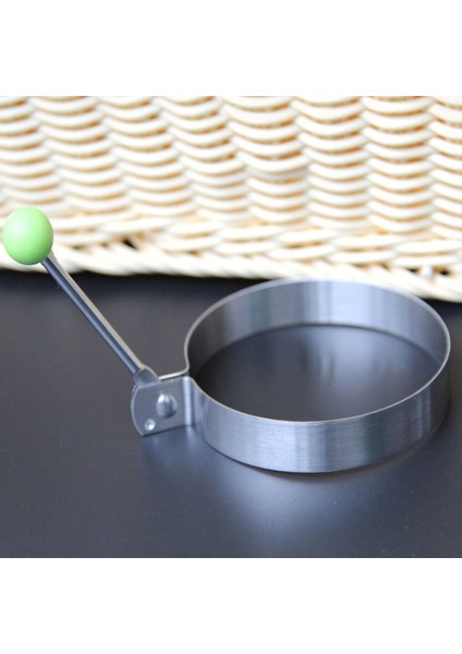 Yuvarlak Paslanmaz Çelik Kızarmış Yumurta Gözleme Şekillendirici Omlet Kalıp Kalıp Aşçı Araçları Mutfak DIN889 (Yurt Dışından) indirimleri