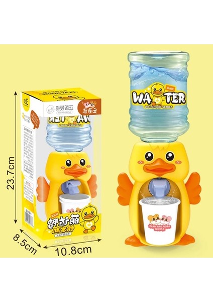 Büyük Sarı Ördek Mini Su Sebili Komik Küçük Ördek Içme Suyu Soğutucu Gerçekçi Sevimli Çocuk Bebek Oyuncak Cosplsy Sahne Ev Dekor Süsleme (Yurt Dışından)