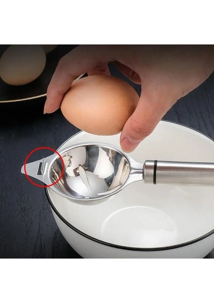 Pişirme ve Fırınlama Için Tek Boyutlu Paslanmaz Çelik Yumurta Bölücü Yumurta Sarısını ve Proteini Ayırmak Için Gadget Yumurta Beyazını Kaldırmak Için Aksesuarlar (Yurt Dışından) fiyatları