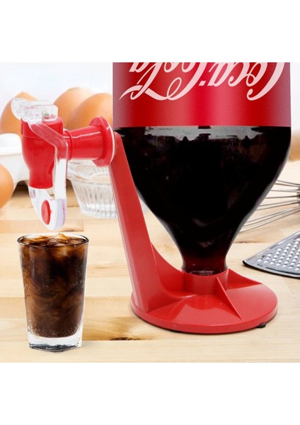 3 Adet Kırmızı Eski Su Sürahisi Soda Içecek Dağıtıcı Şişesi Kola Baş Aşağı Içme Suyu Distribütörü De Boisson Anahtarı Gadget Parti Ev Bar (Yurt Dışından) fırsatları