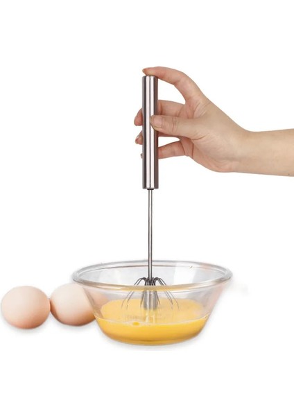 El Hareketi M El Basıncı Yarı Otomatik Yumurta Çırpıcı Paslanmaz Çelik Mutfak Aksesuarları Aletler Kendiliğinden Dönen Krema Gereçleri Çırpma Manuel Mikser (Yurt Dışından) fırsatları