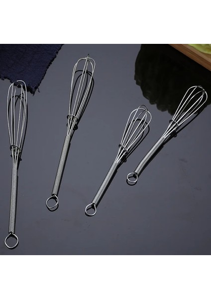 18 cm 1 Adet Çok Fonksiyonlu Döner Manuel Yumurta Çırpıcı Mikser Mini Mutfak Yumurta Çırpma Fırında Aracı Yumurta Karıştırıcı Matel Çevre Dostu Yumurta Mikseri (Yurt Dışından)